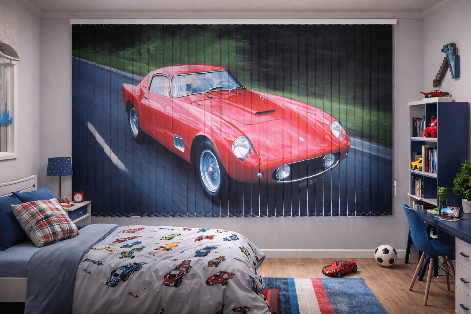 Kid's Room - Custom printed vertical blinds for Kid's Room