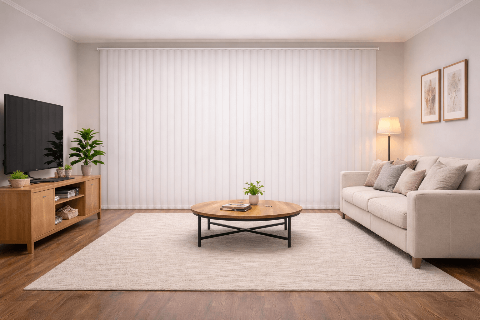 Solid Colors - Custom printed vertical blinds for Solid